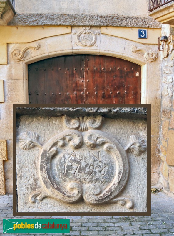 La Pobla de Cérvoles - Portal de 1796