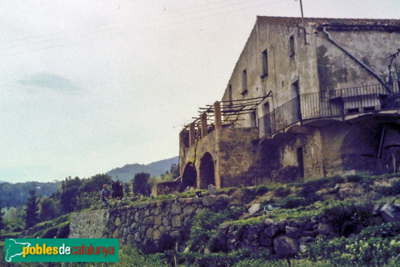 Maçanet de Cabrenys - Can Muntada, abans de la restauració