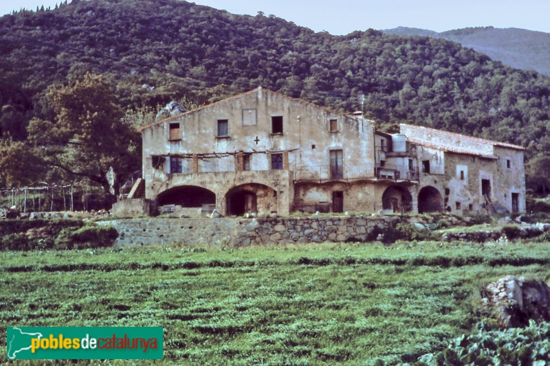 Maçanet de Cabrenys - Can Muntada, abans de la restauració