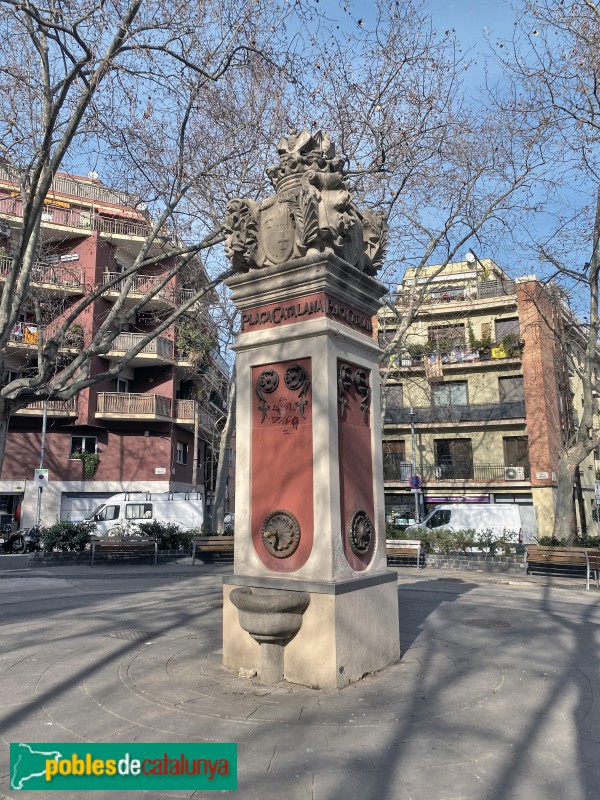 Barcelona - Font de la plaça Catalana