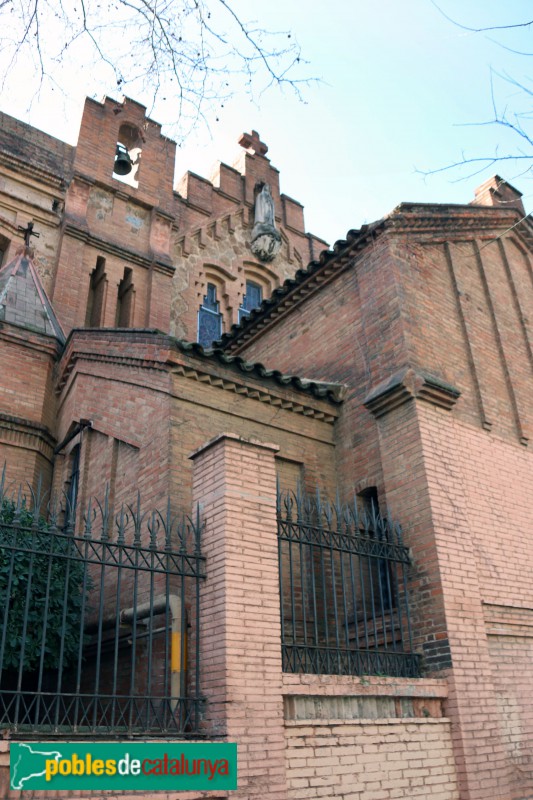 Barcelona - Escola de les Dominiques d'Horta. Església