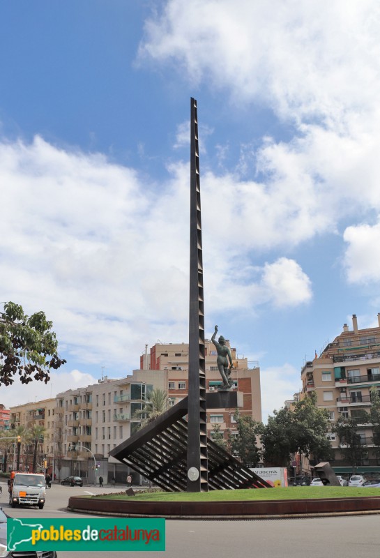Barcelona - Escultura La República