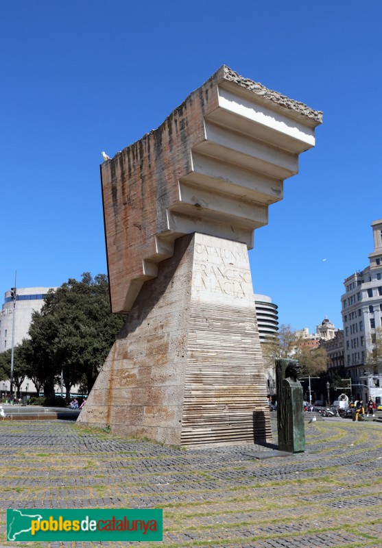 Barcelona - Monument a Macià (Foto: Albert Esteves, 2021) Barcelona - Monument a Macià