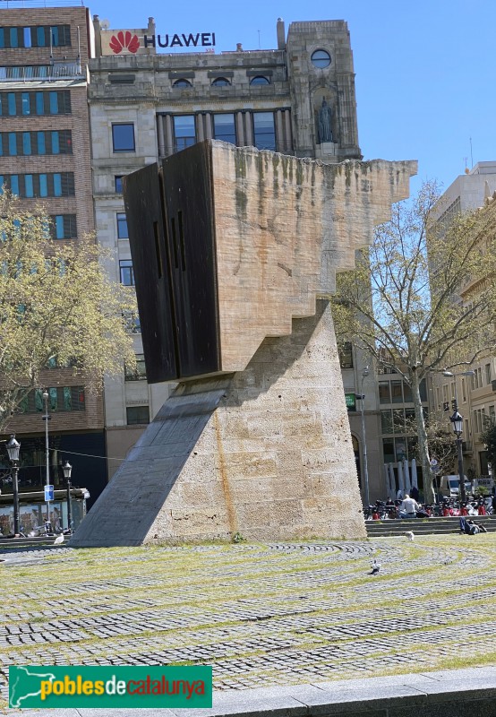 Barcelona - Monument a Macià (Foto: Albert Esteves, 2021) Barcelona - Monument a Macià