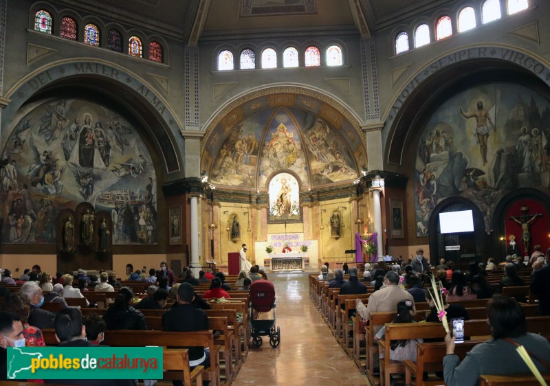L'Hospitalet de Llobregat - Església de la Mare de Déu dels Desemparats