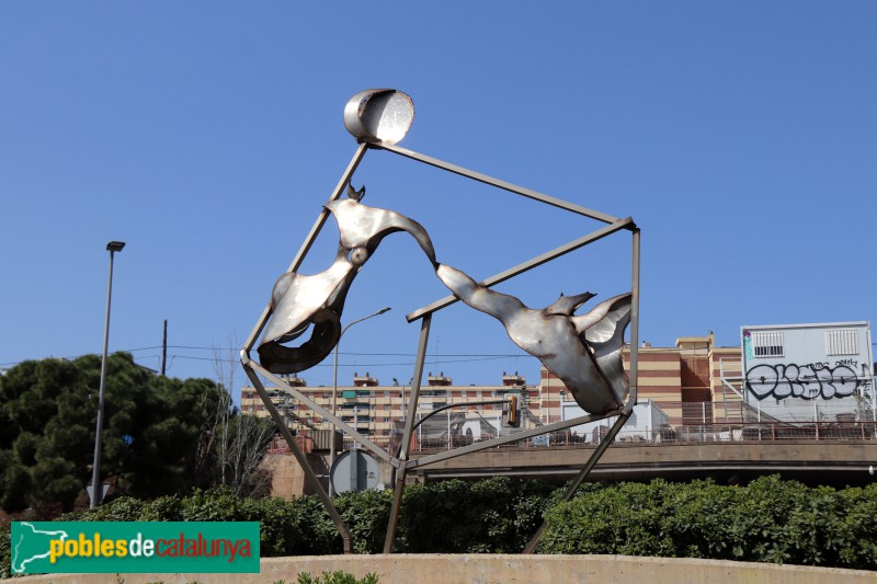 L'Hospitalet de Llobregat - Escultura Càntic Solidari