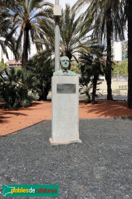 L'Hospitalet de Llobregat - Monument a Just Oliveras