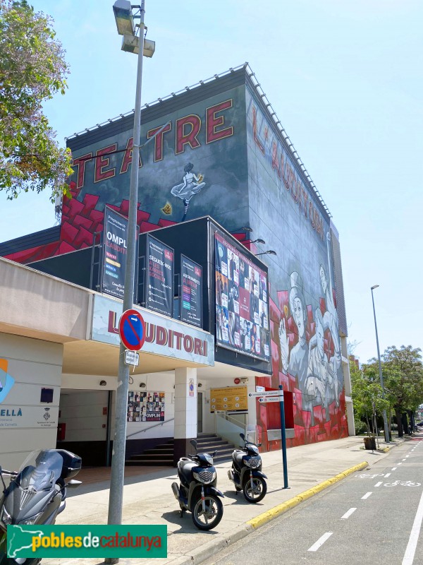Cornellà de Llobregat - Mural del Teatre-Auditori