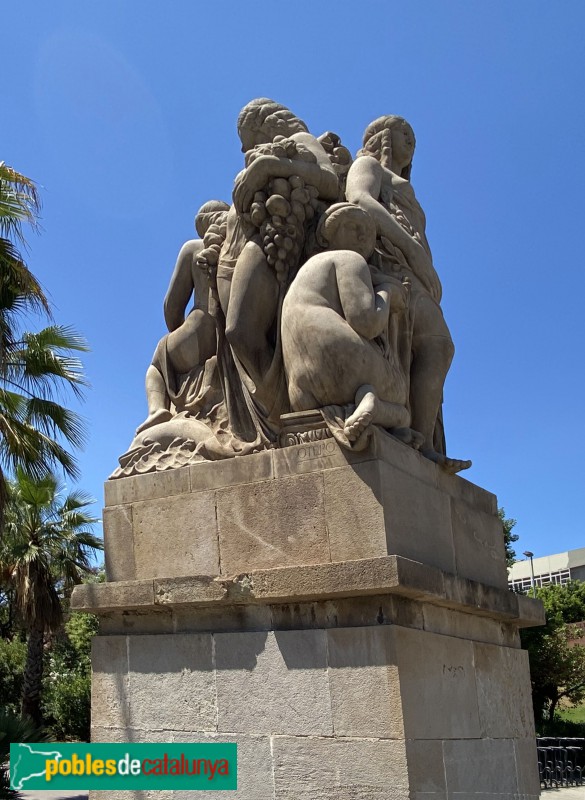 Barcelona - Escultura Tarragona (Diagonal)