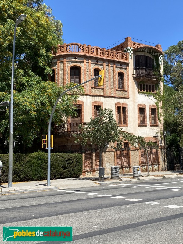 Barcelona - Av. Pedralbes, 46-48 (Casa Hurtado)