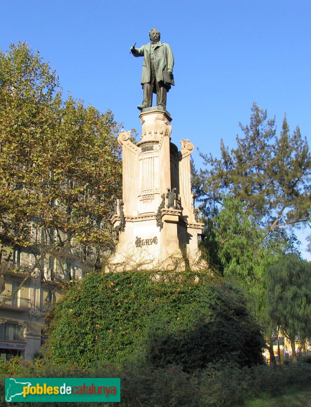 Barcelona - Monument a Clavé