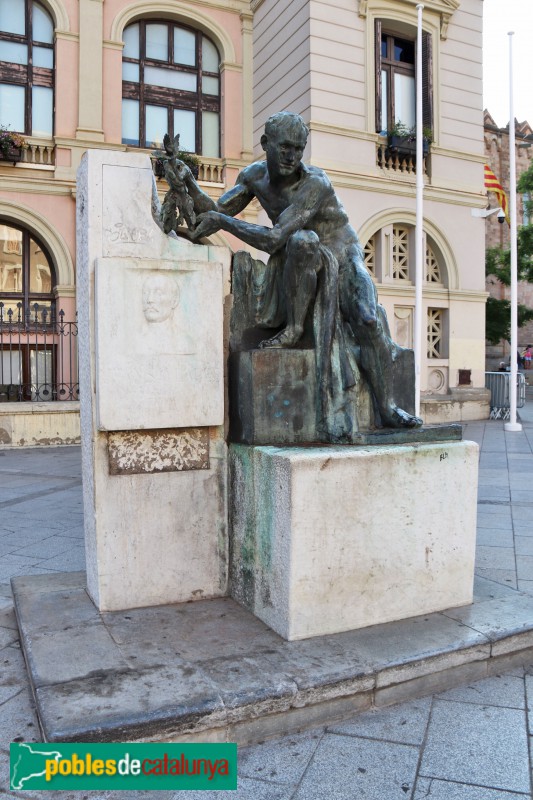 Sabadell - Monument a Joan Sallarès