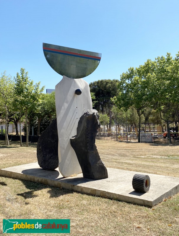 Barcelona - Escultura <i>La Barca del Barça</i>