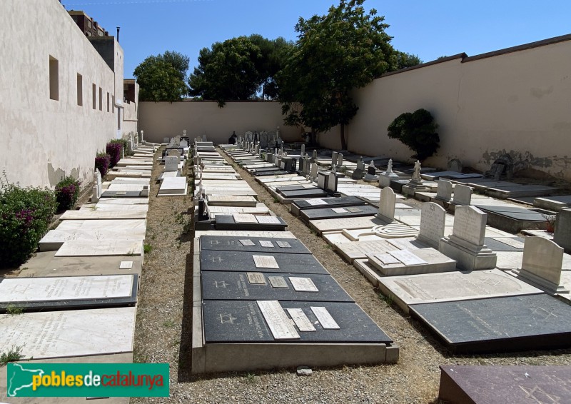 Barcelona - Cementiri de les Corts. Recinte hebreu