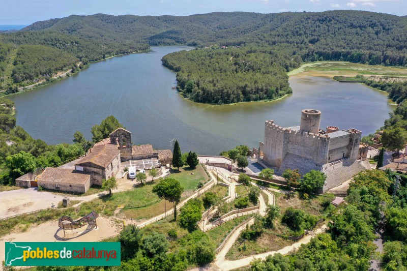 Castellet i la Gornal - Castellet i el pantà de Foix