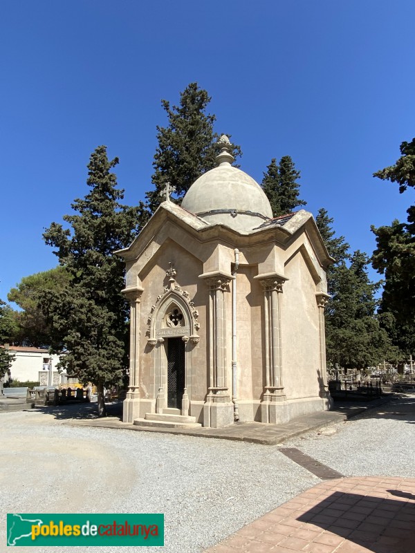 Sabadell - Cementiri. Panteó Feliu Pla