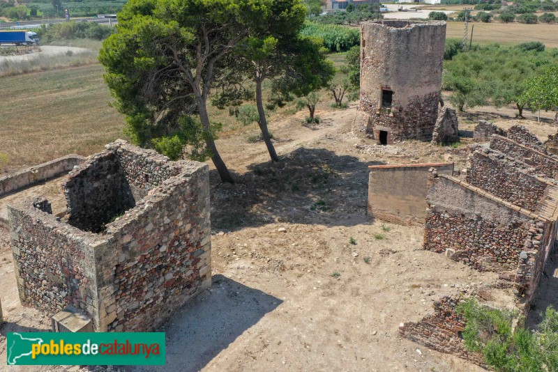 Vila-seca - Torre quadrada del Mas de Ramon