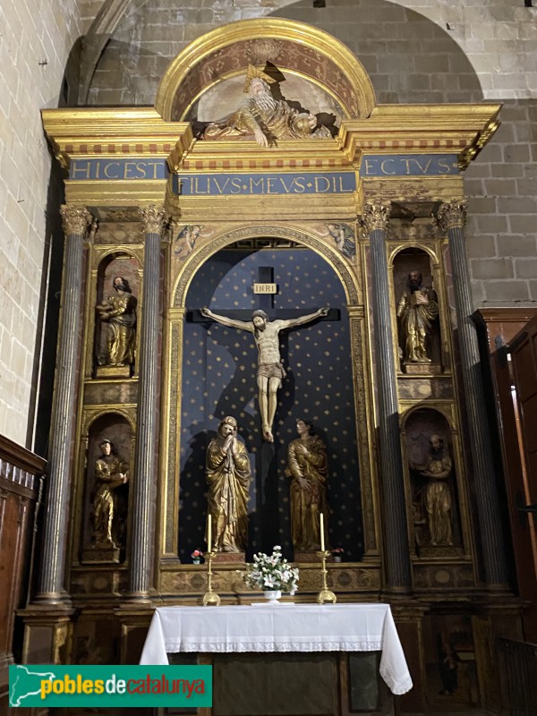 Tortosa - Catedral. Retaule de la capella del Nom de Jesús (1562)