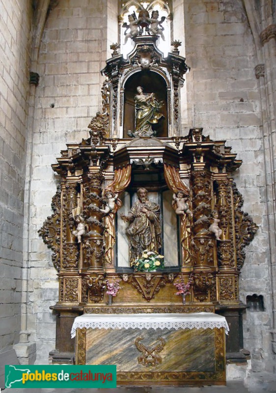Tortosa - Catedral. Capella de Sant Pere (1731)