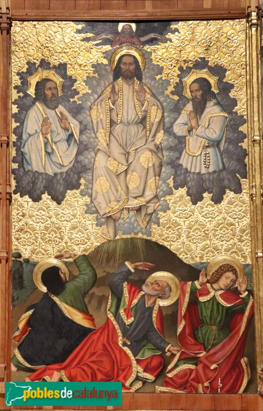 Tortosa - Museu de la Catedral. Retaule de la Transfiguració. Taula central