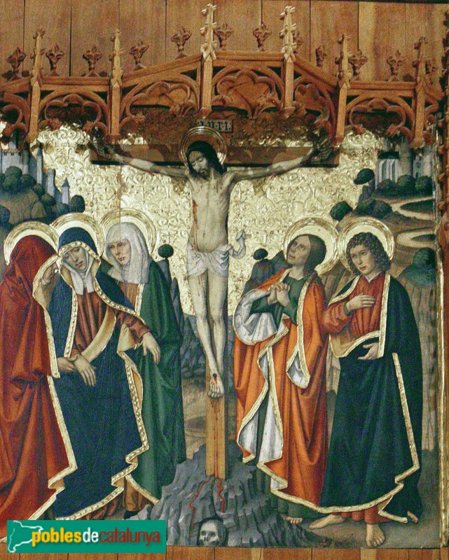 Tortosa - Museu de la Catedral. Retaule de la Transfiguració. Calvari