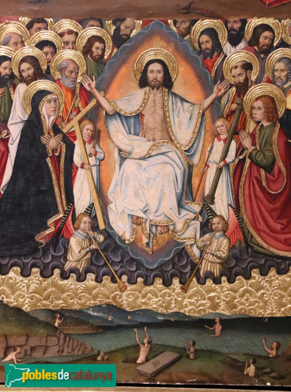 Tortosa - Museu de la Catedral. Retaule de la Transfiguració. Judici Final