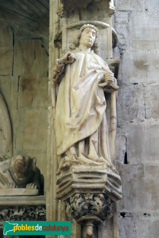 Tortosa - Catedral. Sepulcre de Joan Girona