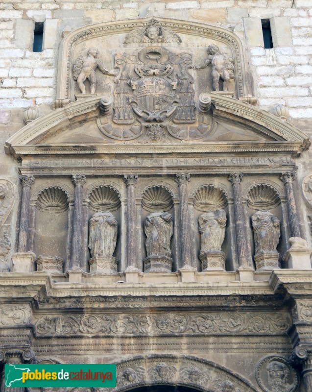 Tortosa - Església de Sant Domènec. Portada