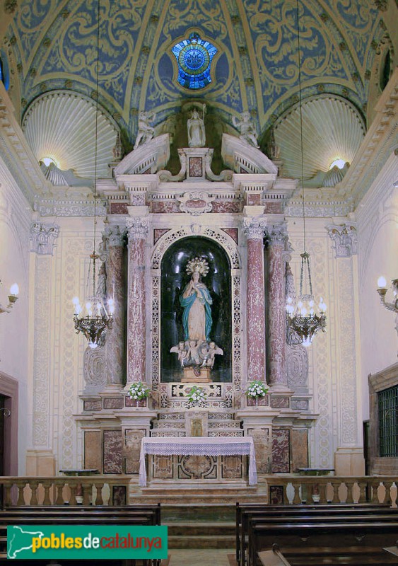 Tortosa - Convent de la Puríssima Concepció Victòria. Altar Major