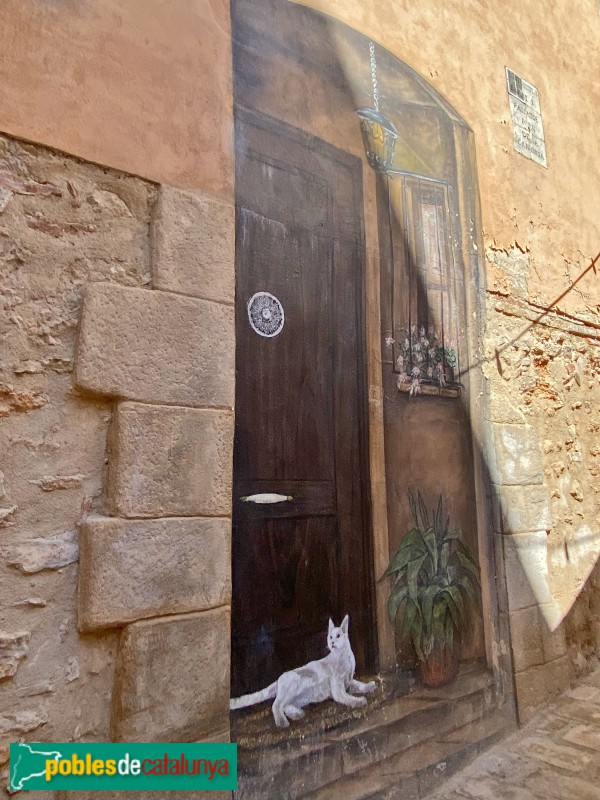 Tortosa - Mural del Forn de la Canonja
