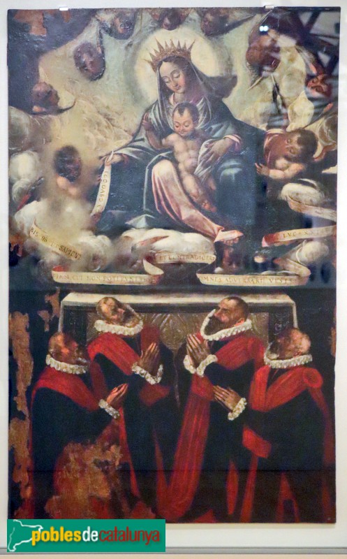 Museu de Tortosa - Taula de la Verge dels Procuradors (Finals segle XVI-inicis XVII)