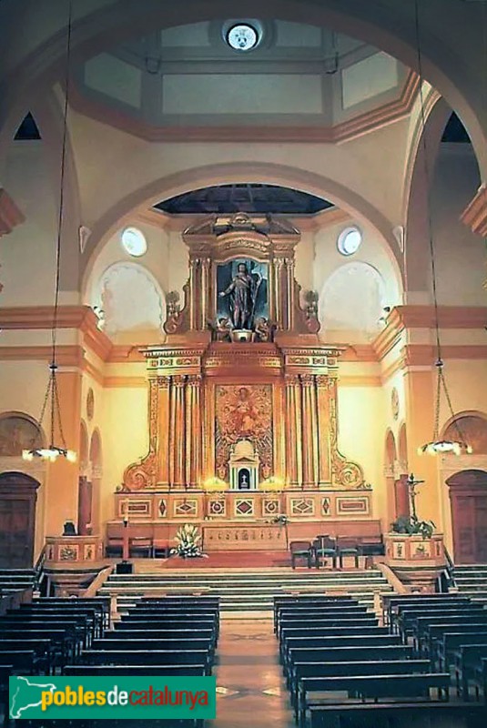 Vilassar de Mar - Església de Sant Joan. Interior