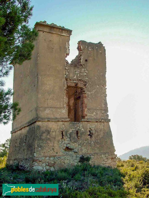 Subirats-Ordal - Torre del telègraf de l'Ordal (Francesc Vidal-Barraquer) (2)