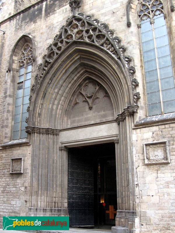 Barcelona - Santa Maria del Mar. Porta de la Passioneria