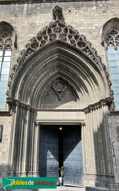 Barcelona - Santa Maria del Mar. Porta de la Passioneria