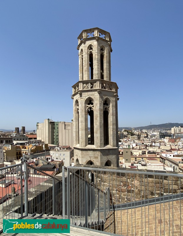 Barcelona - Santa Maria del Mar. Campanar