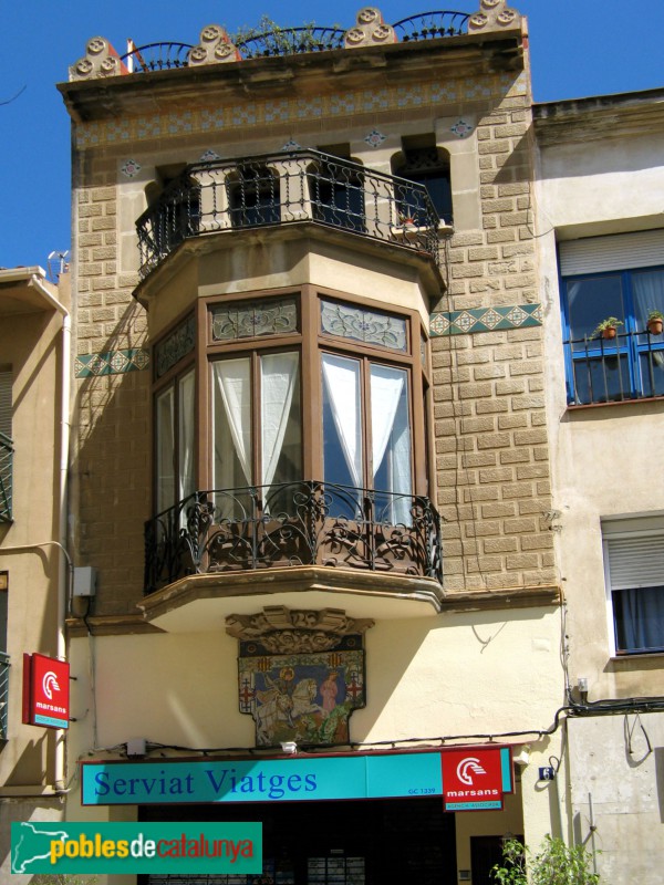 El Masnou - Casa Pere Anton Millet