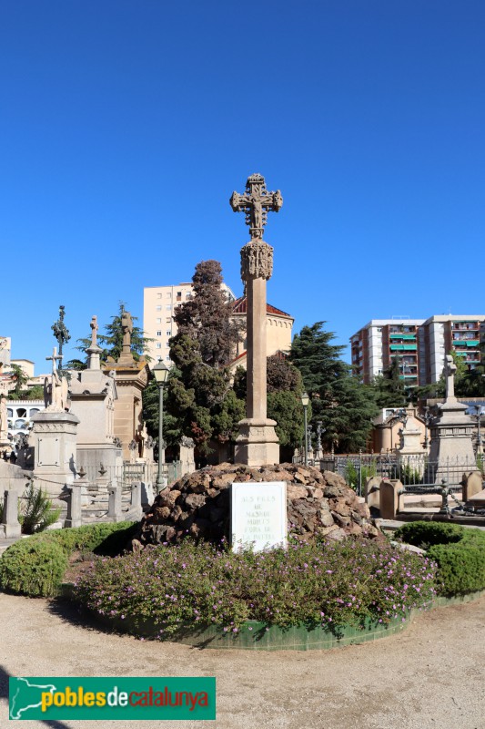 El Masnou - Cementiri. Creu de terme