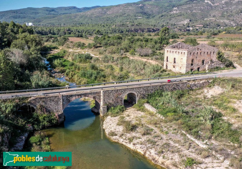 Valls - Pont de Goi i molí
