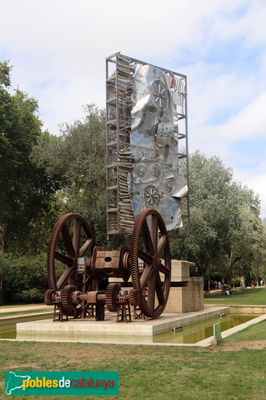 Barcelona - Parc de la Ciutadella. Monument al Centenari de l'Exposició