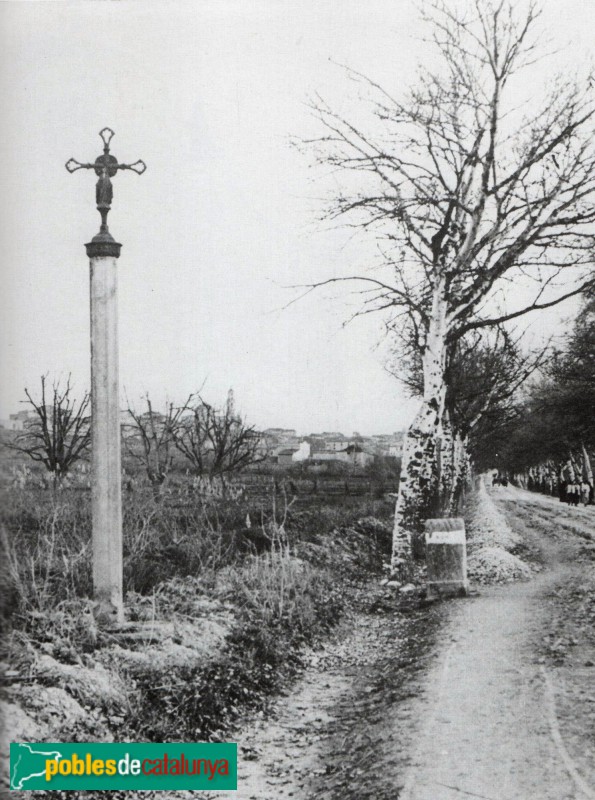 Les Borges Blanques - Creu del Feixuc, a la ctra. de Lleida