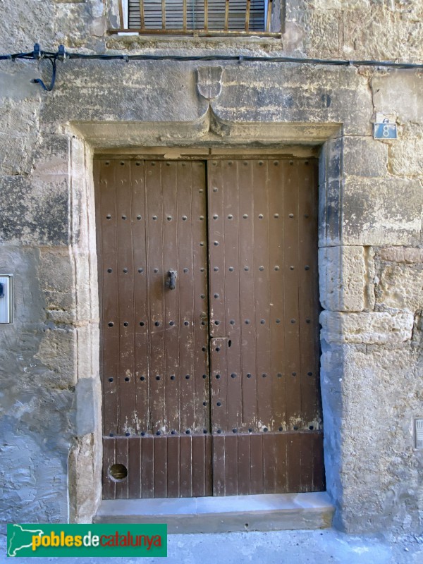 L'Espluga Calba - Portal de Cal Catapí (1571)
