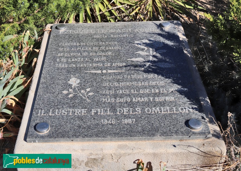 Els Omellons - Monument a Ezequiel Llorach