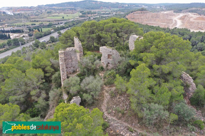 Riera de Gaià - Castell de Montoliu