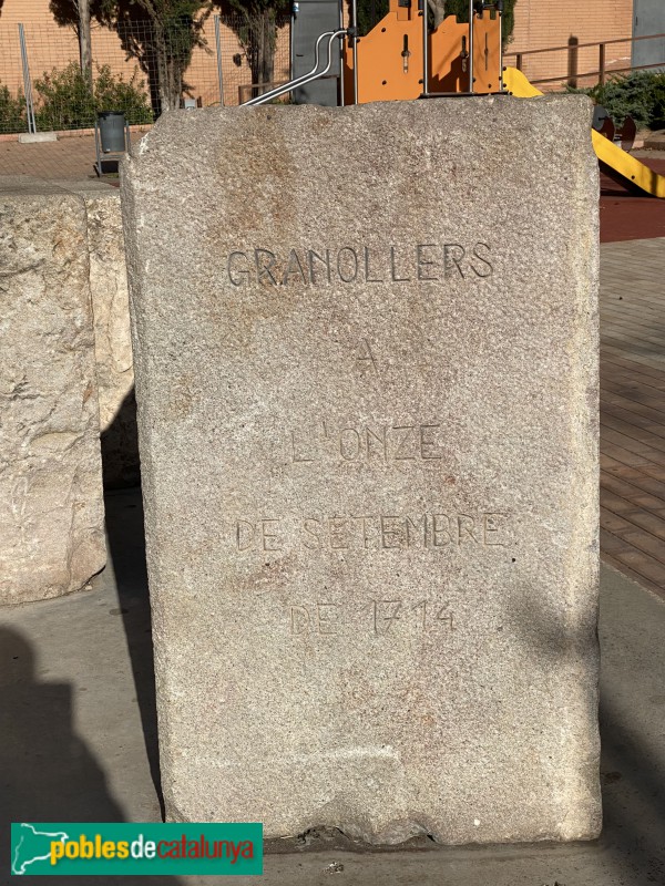 Granollers - Monument a l'Onze de Setembre