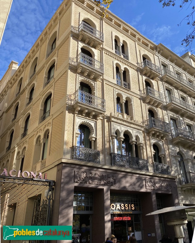 Barcelona - Casa Pere Llibre (Passeig de Gràcia, 24)