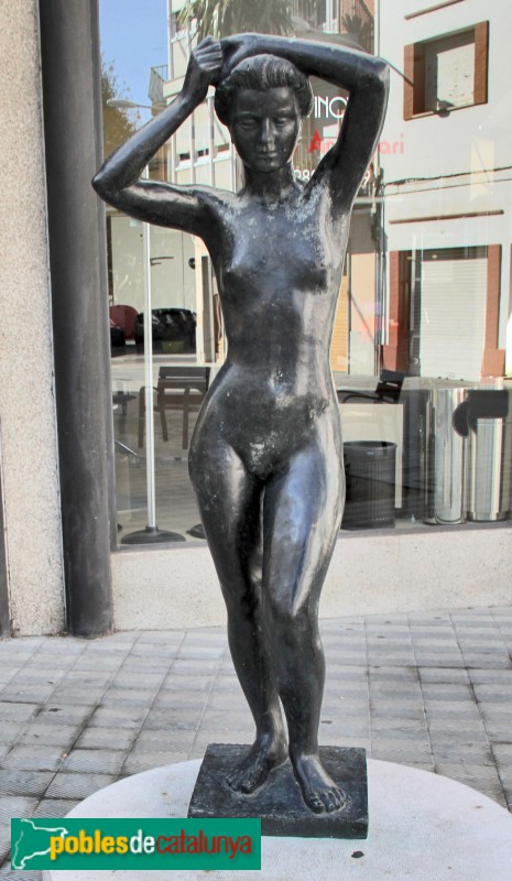 Figueres - Nu, d'Anton Casamor (còpia en bronze)
