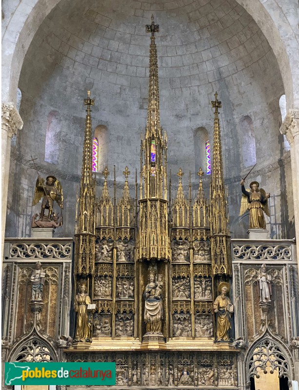 Tarragona - Catedral, retaule de Santa Tecla