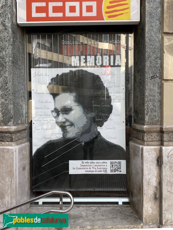 Barcelona - Mural <i>Impunitat o Memòria</i>