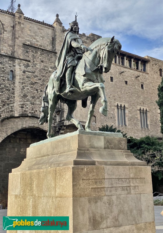 Barcelona - Estàtua de Ramon Berenguer el Gran